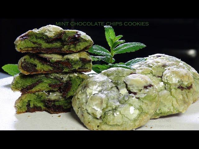 Mint Chocolate Chips Cookies – Bruno Albouze