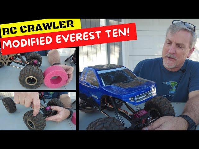 How I modified my REDCAT Everest 10 RC Crawler