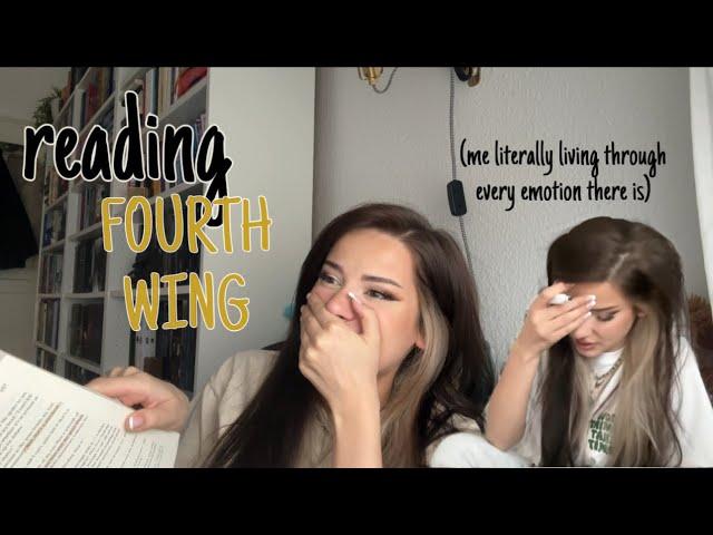 Read Fourth Wing with me Readingvlog #1 Mit Spoiler!!