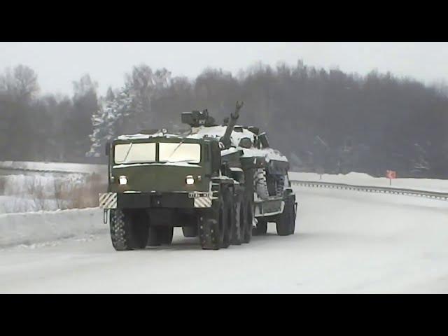 Седельный тягач МаЗ-537Г за работой | Soviet heavy truck MaZ-537G 8x8 in action |