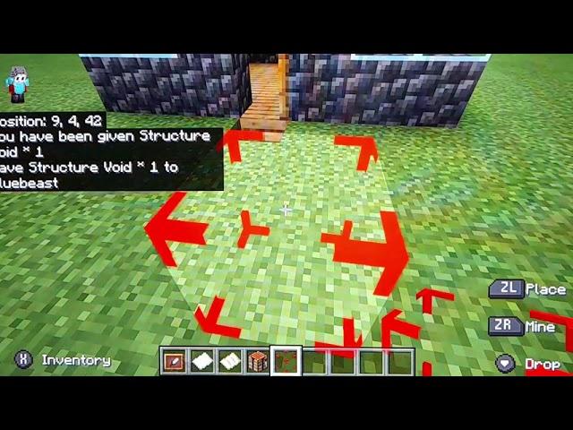 how to make ghost block in bedrock/nintendo edition