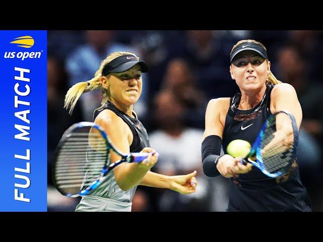 Sofia Kenin vs Maria Sharapova Full Match | 2017 US Open Round 3