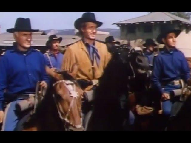 Bugles in the Afternoon  Western 1952  Ray Milland, Helena Carter & Hugh Marlowe