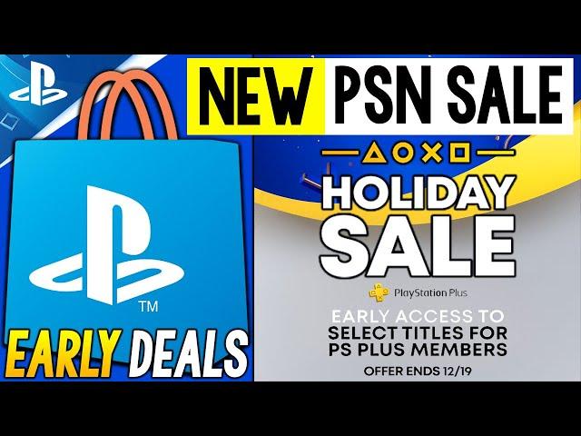 HUGE PSN Holiday Sale 2024 LIVE EARLY Right Now! (NEW PlayStation Deals 2024)