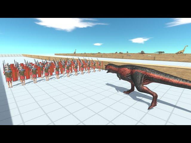 100 Romanus Death Run - Animal Revolt Battle Simulator