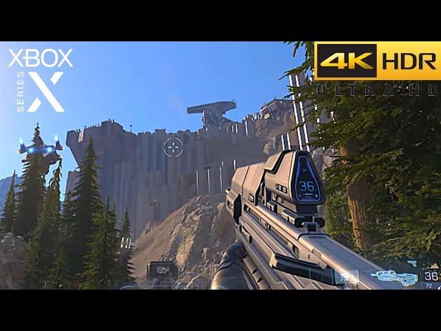 Halo Infinite (Xbox Series X) 4K 60FPS HDR Gameplay