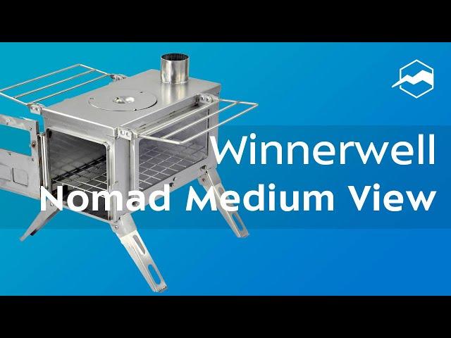 Печь-камин Winnerwell Nomad Medium View. Обзор