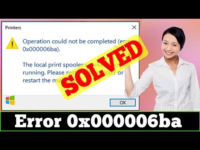 [SOLVED] Error 0x000006BA Windows Code Problem Issue