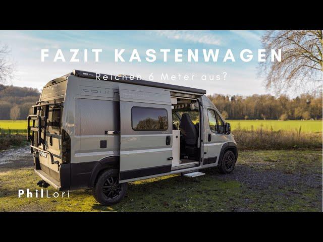 Fazit Kastenwagen - Reichen 6 Meter aus? Alles rund um unseren Camper #5