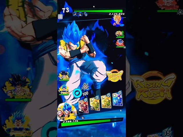 NEW LF GOGETA BLUE AOE COUNTER ANIMATION!!! #dragonballlegends #dblegends #shorts