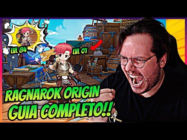 RAGNAROK ORIGIN GUIA COMPLETO PARA INICIANTES PRA PC E CELULAR!!