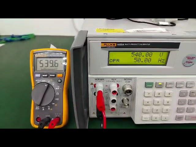 Fluke 117 Electrician's Multimeter Repair & Calibration by Dynamics Circuit (S) Pte. Ltd.