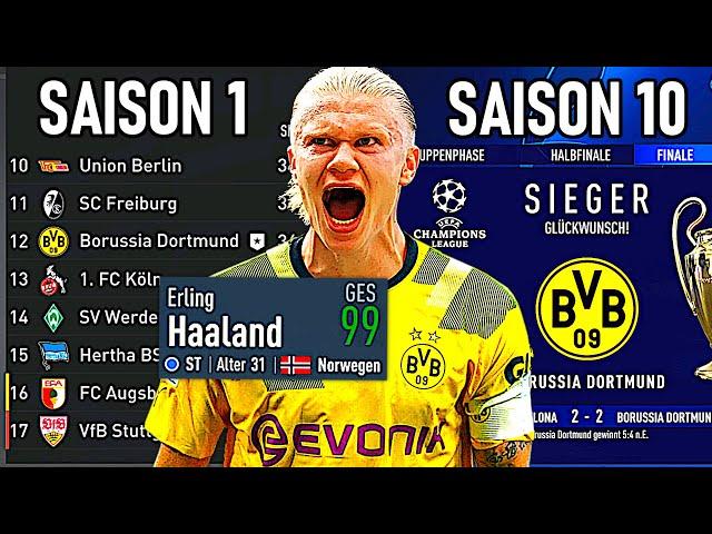 ICH ÜBERNEHME BVB FÜR 10 SAISONS & BRECHE ALLE REKORDE !!!  FIFA 23 Karrieremodus Challenge