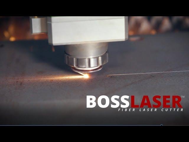 BOSS Enclosed Fiber Laser Cutter - FC 6012 EXT - 1, 2, or 3KW (IPG)