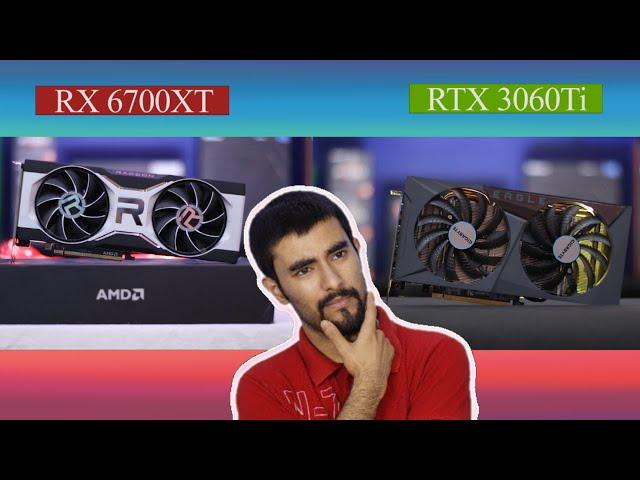 Amd RX 6700 XT vs Nvidia RTX 3060 Ti Gaming Benchmark | Hindi