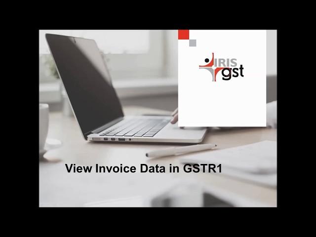 IRIS GST Platform 7:  View Invoice Data with voice-over