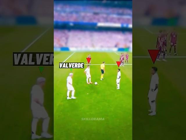 Real Madrid Free Kick Routine 