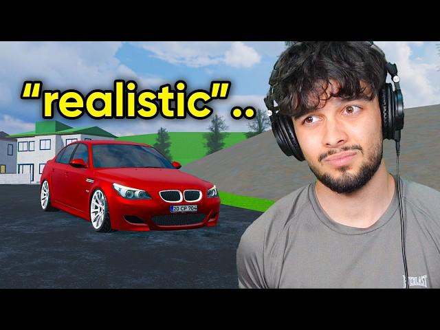 I Tested "Realistic" Roblox Car Games..