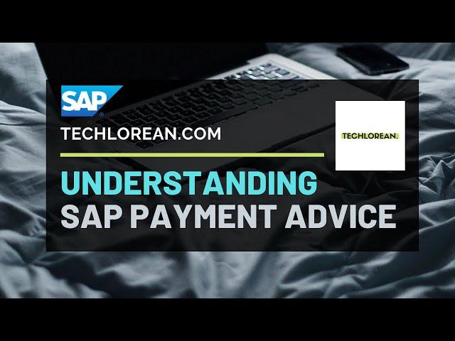 SAP PAYMENT ADVICE | OVERVIEW, CONTENT, PROCESS FLOW, FUNCTIONALITIES, TCODES