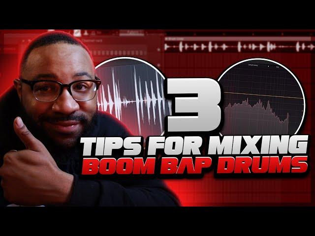 3 tips  for mixing boom bap drums 