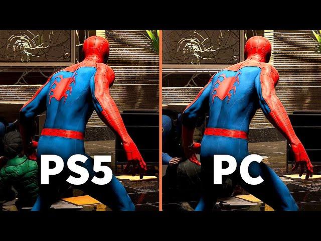 Marvel's Spider-Man - PS5 vs PC Max Settings Comparison