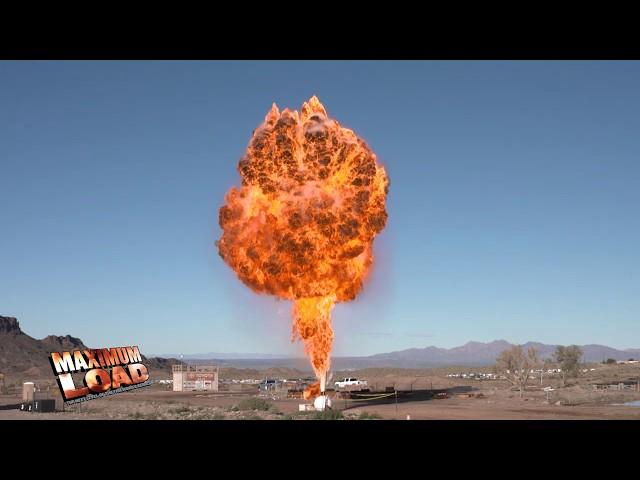 Controlled BLEVE: Boiling Liquid Expanding Vapor Explosion - Passfire Maximum Load Teaser