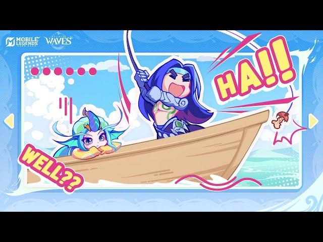 ¡Picó el pez! No vuelvo con las manos vacías | Mini Animación de Kalea | Mobile Legends: Bang Bang