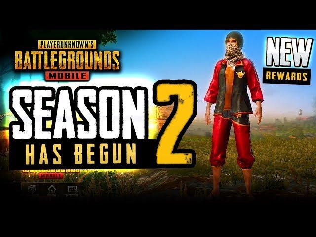 Season TWO has Begun in PUBG MOBILE!