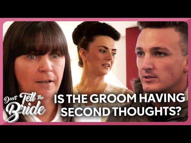 Is the groom having second thoughts? 🫣 | Don't Tell the Bride