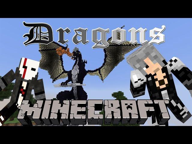 Minecraft | Dragons | w/ Hashimoto00 | Interwebs always dropping