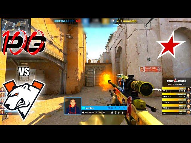 100PG vs Virtus.pro - StarLadder CIS RMR 2021 | CSGO HIGHLIGHTS