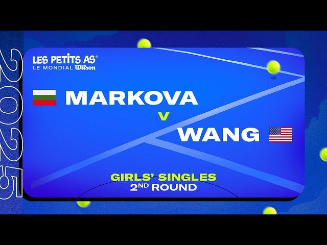 Les Petits As 2025 | Girls Singles R2 | Raya MARKOVA vs. Allison WANG