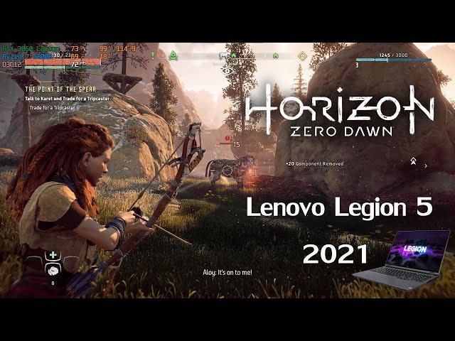 Horizon Zero Dawn : Ultra Setting 1080p : Lenovo Ligion 5 (2021) RTX 3060