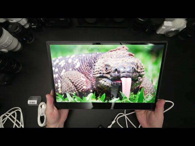 UPERFECT 4K OLED Touchscreen Portable Monitor First Look