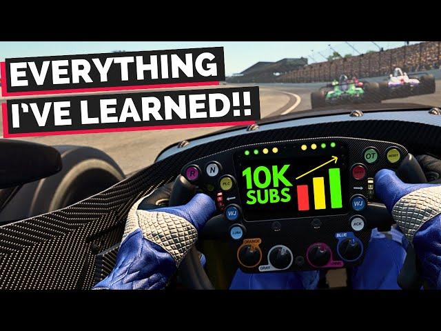 How to GROW a sim racing YouTube channel in 2024!!