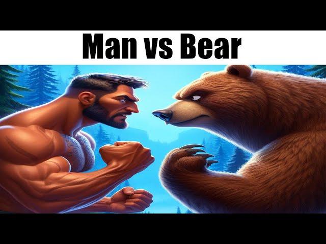 Man vs Bear Debate