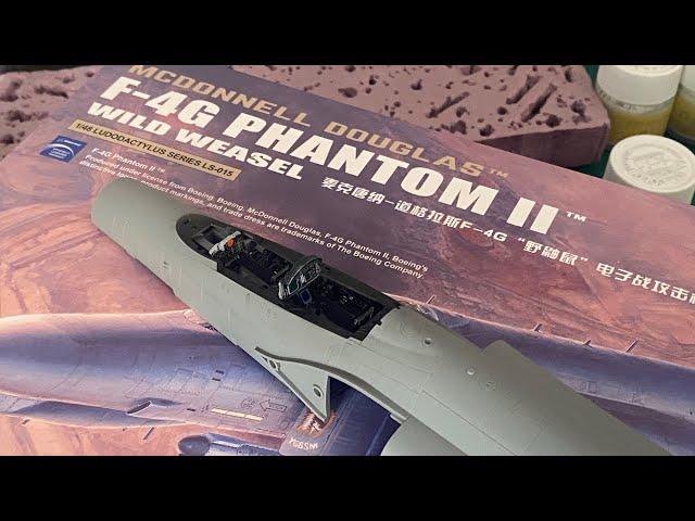 Meng 1/48 F-4G Phantom Build Part 1: Cockpit