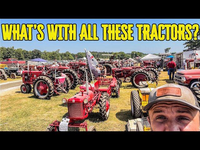 Tractors, Tractors And Tractors At The Denton Farm Park