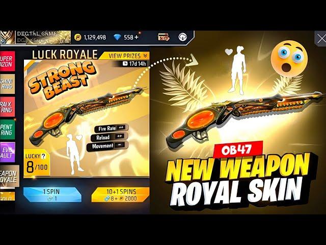 Ob47 Next Weapon Royale Free Fire || New Event Free Fire Bangladesh Server || Free Fire New Event