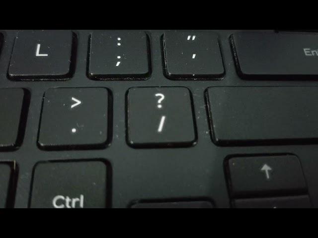 How to type backward slash (\) or forward slash (/) using on keyboard