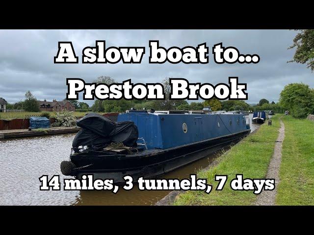 It's a Slow pace of life on a narrowboat. 14 miles covered - 7 days taken