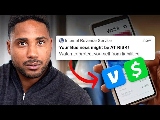 LLC Owners Should NOT Use Cash App or Venmo - New IRS Rule Explained