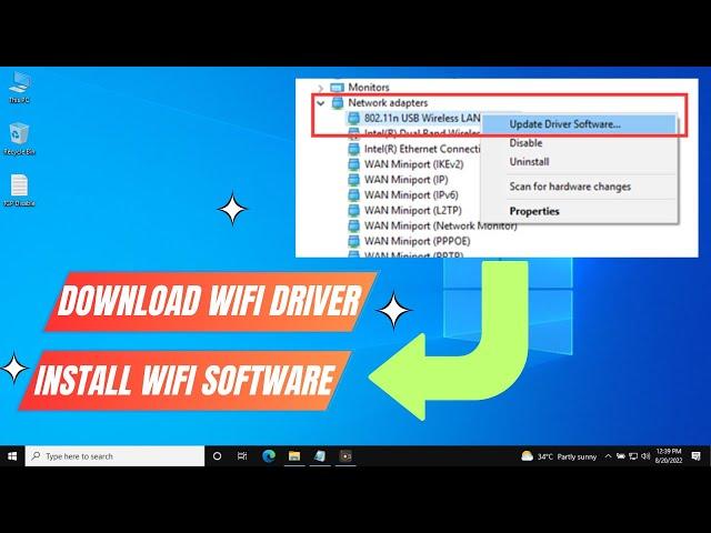 How to Install any Wifi Driver on Windows 10