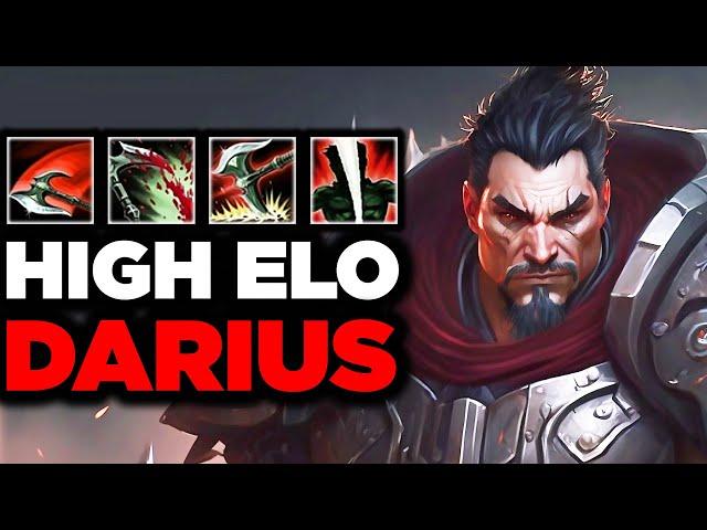 High Elo Darius Gameplay Guide S13 - How to Play Darius - Best Runes - Best Builds