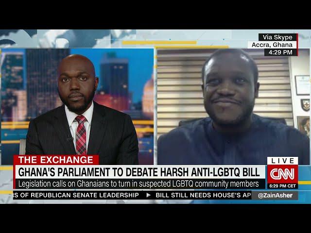 Full CNN interview with Ghanaian MP Sam George on anti-LGBT bill