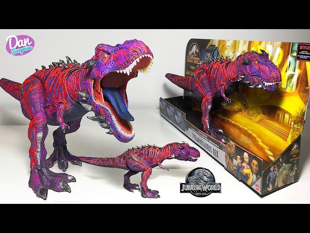 CUSTOM T-REX OMEGA 09! Jurassic World The Game Dinosaur Toys Custom Repaint