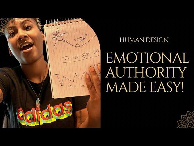 How To Make Any Decision With Emotional Authority!  (Human Design)