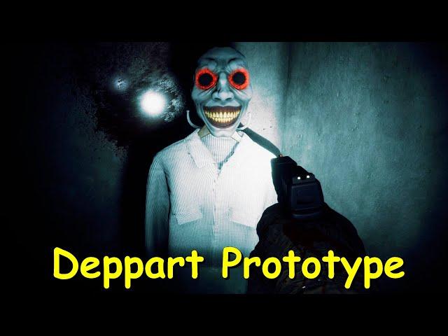 Deppart Prototype Full game & Ending Gameplay (Horror game)