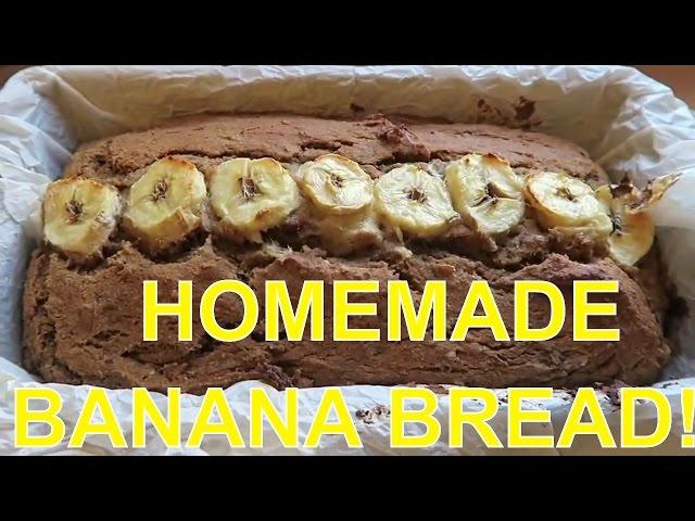 Amazing Homemade Banana Bread! Vegan, No Oil & Refined Sugar Free