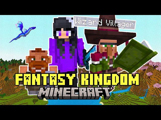 Quests & Dragons / Building a Medieval Fantasy Kingdom in Minecraft  Epi. 01